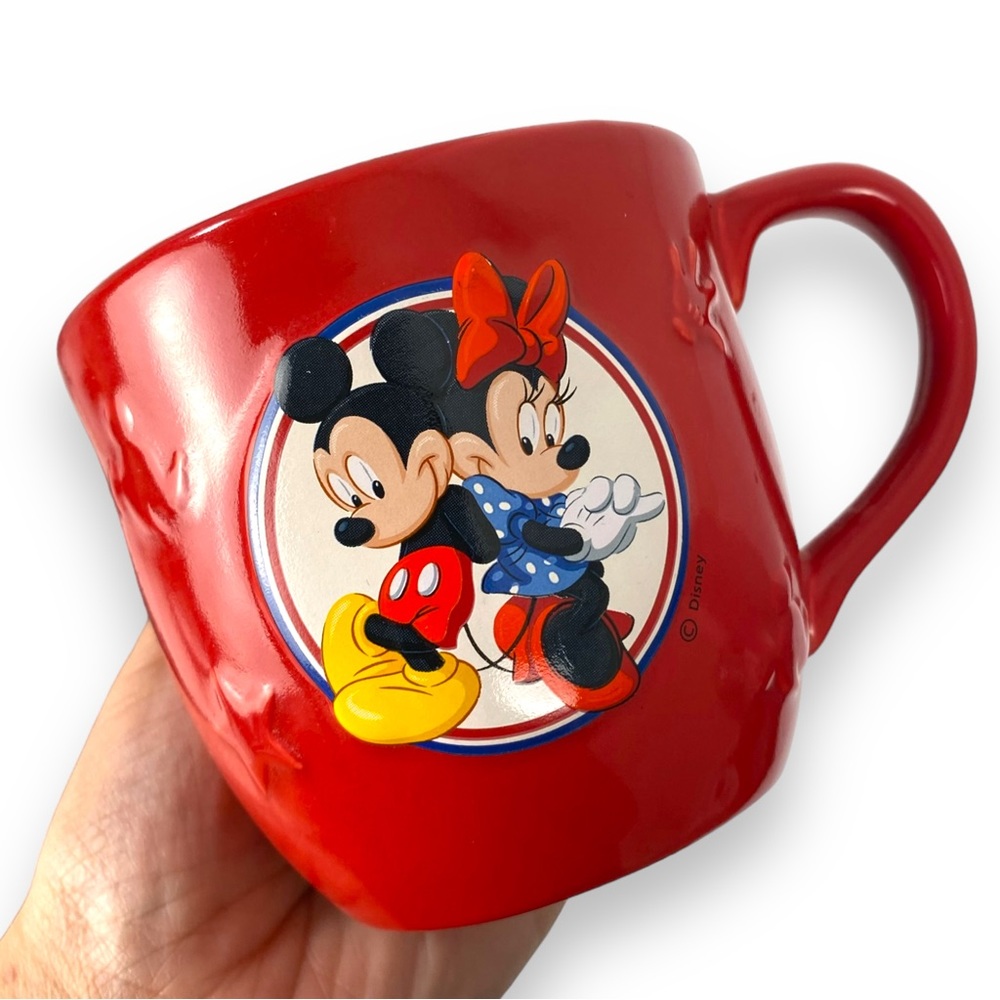 Hallmark 3D DISNEY'S Coffee Mug MICKEY & MINNIE MOUSE‎